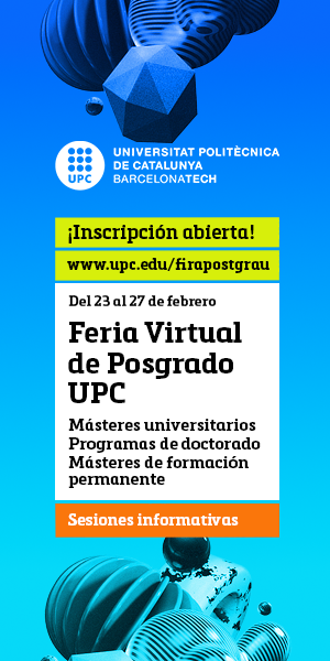 Feria virtual de posgrados de la UPC